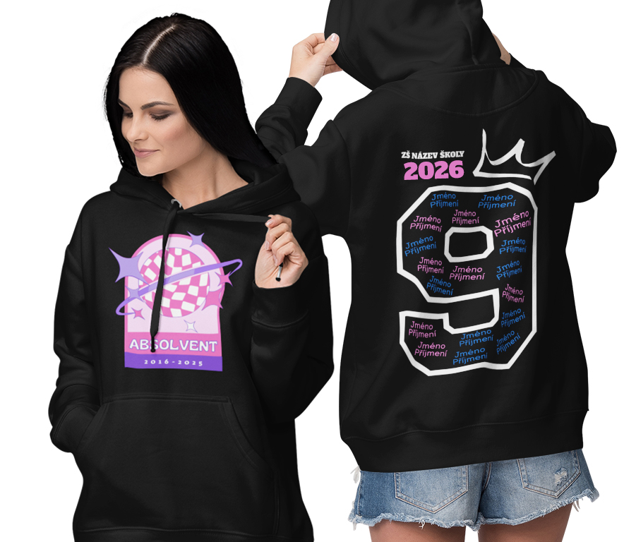 Třídní mikina s potiskem